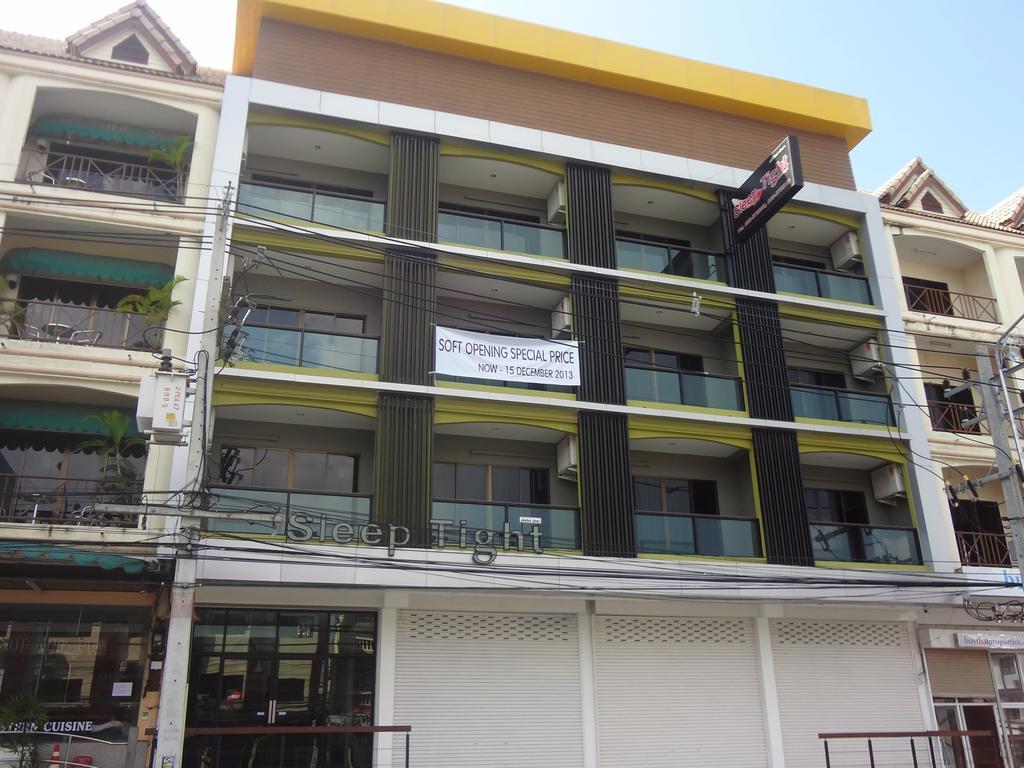 Sleep Tight Hotel Pantai Jomtien Bagian luar foto