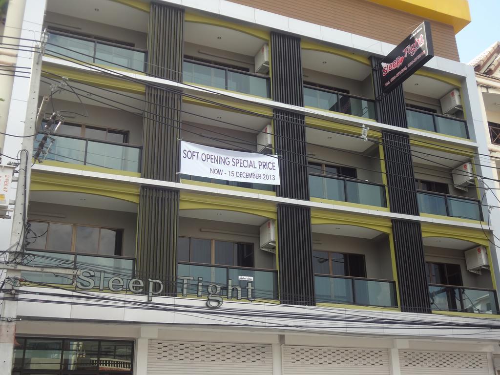 Sleep Tight Hotel Pantai Jomtien Bagian luar foto